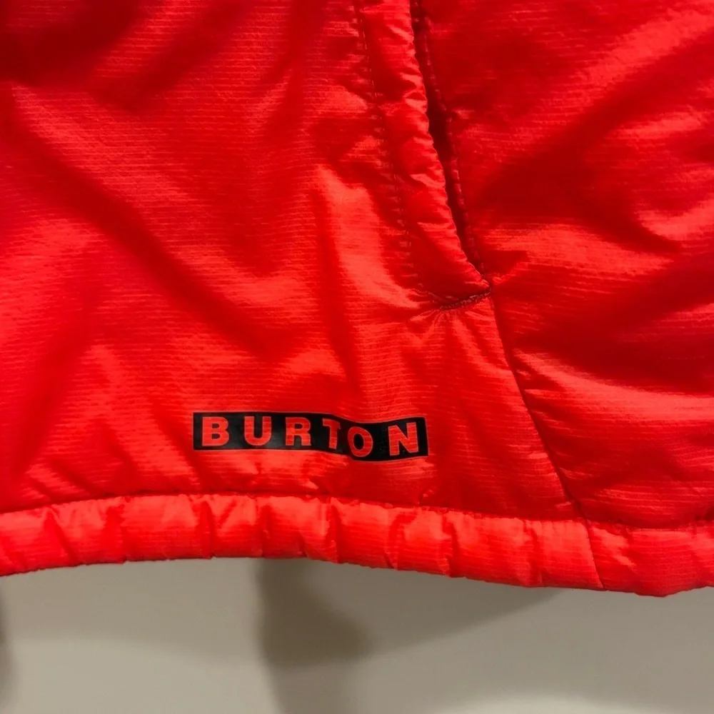 Burton vibrant red